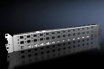 Rittal VX 8617.120 8617120 Montagechassis (l x b x h) 500 x 23 x 64 mm Plaatstaal 4 stuk(s)