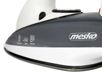 Adler MS 5016 Stoomstrijkijzer Antikleefstrijkzool 2000 W Grijs, Wit