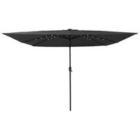 Tuinparasol Antraciet en Zwart 295 x 295 x 245 cm - thumbnail