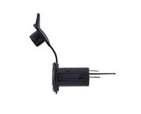 HELLA contactdoos built-in socket outlet 2- m. 2 flat plug connectors - thumbnail