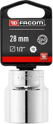 Facom S - Doppen | 1/2" 12-kant | Metrisch 28mm - S.28PB