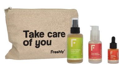 Freshly Cosmetics - Freshly Vitamin C Essential Routine 165 ml Freshly Cosmetics - Freshly Vitamin C Essential Routine 165 ml