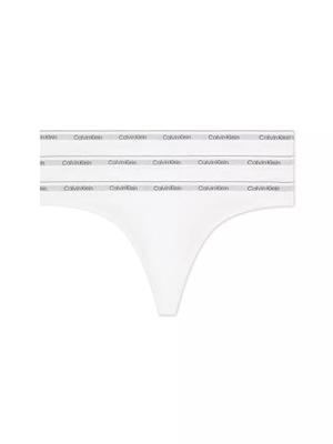 Calvin Klein strings 3-pack - Calvin klein ondergoed dames - Multipack katoenen dames strings - Voordeelverpakking - Sale