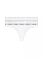 Calvin Klein strings 3-pack - Calvin klein ondergoed dames - Multipack katoenen dames strings - Voordeelverpakking - Sale - thumbnail