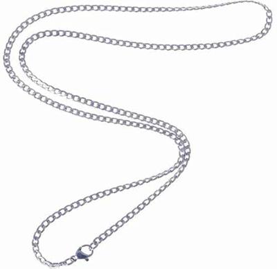 LGT Jewels Cubaanse koord ketting Zilver Gourmet Schakel 3mm-50cm