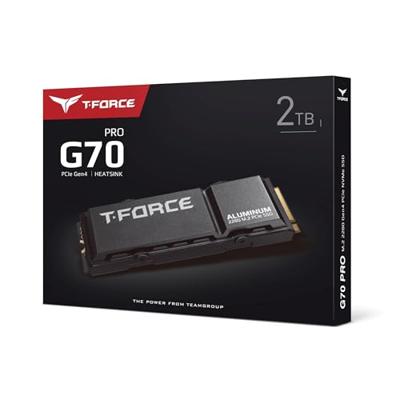 Team Group T-FORCE G70 Pro 2 TB ssd PCIe 4.0 x4 | M.2 2280 | Aluminium-Heat Sink