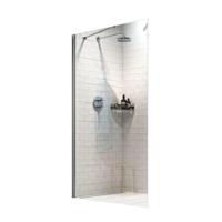 Sealskin Douchewand Hooked Omkeerbaar 140x200 cm Zilver - thumbnail