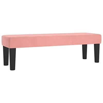 Boxspring met matras fluweel roze 200x200 cm