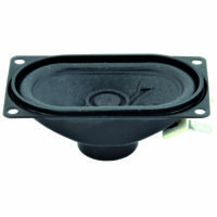 Magnetisch afgeschermde 4 x 7 cm (1,6" x 2,8") fullrange driver - thumbnail
