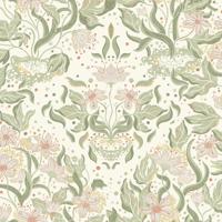 Dutch Wallcoverings Fägring - Lisa - Donkergroen - thumbnail