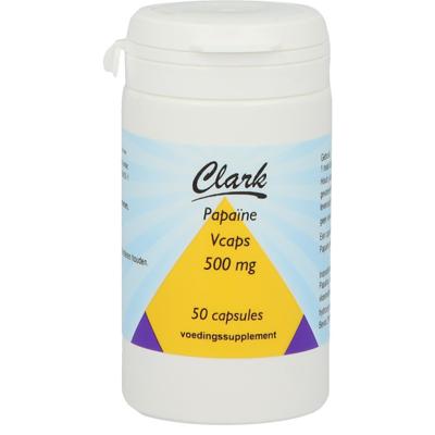 Clark Papaine 500mg Capsules Clark Papaine 500mg Capsules