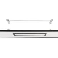 EGLO Bordonara Plafondlamp - LED - 119.5 cm - Zwart|Wit - Dimbaar - thumbnail