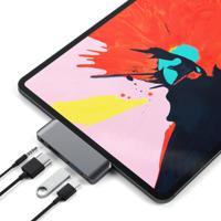 Satechi Type-C Mobiel Pro Hub Adapter Met USB-C PD Opladen, 4K HDMI, USB 3.0 & 3.5Mm Koptelefoon Aansluiting - Voor M2/ M1 ipad Pro, M1 ipad Air, ipad Mini En Meer (Ruimte Grijs) - thumbnail
