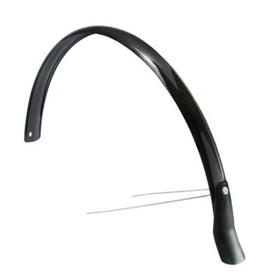 Spatbordset Eurofender Snello 28" x 46 mm - zwart