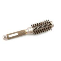 Keramische aluminium haar kam ronde borstel met nylon haren professionele kapper styling haar borstel (32mm) - thumbnail