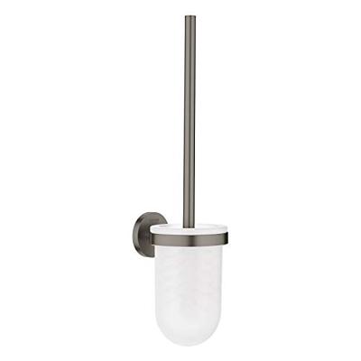 Grohe Closetborstelset Essentials New Muurbevestiging Hard Graphite Geborsteld Grohe Closetborstelset Essentials New Muurbevestiging Hard Graphite Geborsteld