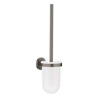 Closetborstelset GROHE Essentials New Muurbevestiging Hard Graphite Geborsteld - thumbnail