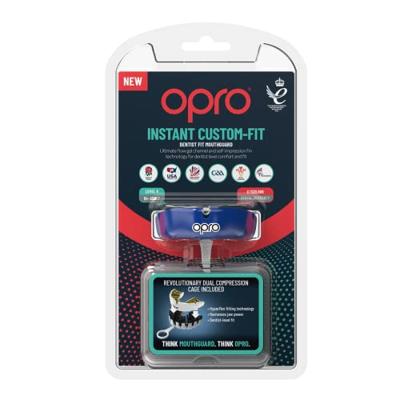 Opro 790000 Instant Custom Dentist Fit Mouthguard - Navy-Gold - SR Opro 790000 Instant Custom Dentist Fit Mouthguard - Navy-Gold - SR