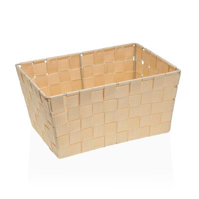 Mand Versa Beige Textiel 20 x 15 x 30 cm