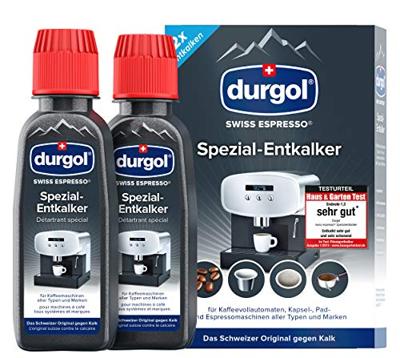 Durgol Swiss Espresso Ontkalkingsmiddel voor Koffiezetapparaten 2x125 ml