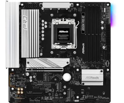 ASRock B850M Pro RS Moederbord Socket AMD AM5 Vormfactor Micro-ATX Moederbord chipset AMD® B850