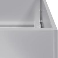 Plantenbak 280x40x40 cm gegalvaniseerd staal - thumbnail