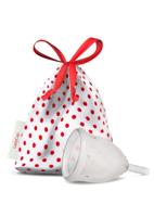 Ladycup Menstruatiecup transparant maat S 40mm 1 Stuks - thumbnail