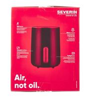 Severin FR2445 Hete Lucht Friteuse 2000W 5L Zwart/Zilver - thumbnail