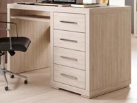 Bureau VEIGAR 4 lades lichte santana - thumbnail