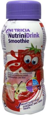 Nutrinidrink Smoothie Rode Vruchten Flesje 200ml