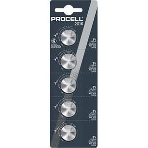 Duracell Procell Lithium | CR2016 | 3v | blister 5