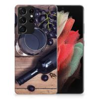 Samsung Galaxy S21 Ultra | Siliconen Case | Wijn - thumbnail