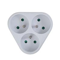 Esperanza ELK303W Elektrische splitter 3 stopcontacten Wit - thumbnail