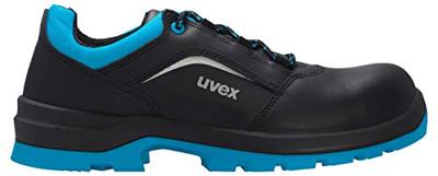 uvex 2 xenova® 9555844 Veiligheidsschoenen ESD S2 Schoenmaat (EU): 44 Zwart, Blauw 1 paar