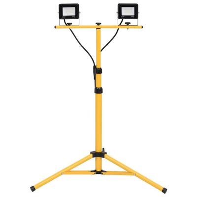 VidaXL Spotlight met statief led 2x20 w koudwit