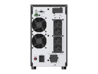 Conceptronic ZEUS52ES3K UPS Dubbele conversie (online) 3 kVA 2700 W 4 AC-uitgang(en) - thumbnail