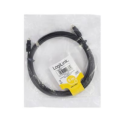 LogiLink CA1010 Toslink Audio Aansluitkabel 5.00 m Zwart (mat)