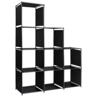 VidaXL Opbergkast trapvormig 130x45x170 cm stof - thumbnail