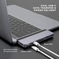 Hyper Drive DUO 7-in-2 USB-C Hub dockingstation - thumbnail