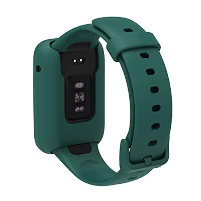 Siliconen sportbandje met case - Groen - Xiaomi Smart band 7 Pro Siliconen sportbandje met case - Groen - Xiaomi Smart band 7 Pro
