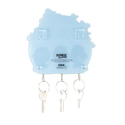 Sonic the Hedgehog Key rack incl. 3 key rings Sonic the Hedgehog Key rack incl. 3 key rings