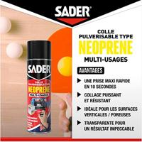 SADER Spray neoprene spray tipo neoprene multiuso - 200 ml - thumbnail