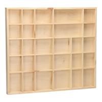 Playwood Houten letterbak rechthoek groot - thumbnail