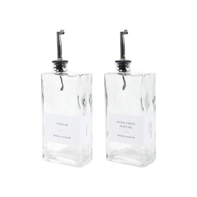 Olie- en azijnfles set a 2 XL 500ml