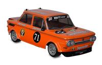 Tamiya 1:10 RC auto Elektro Straatmodel NSU TT Prinz Brushed Voorwielaandrijving Bouwpakket M-05 - thumbnail