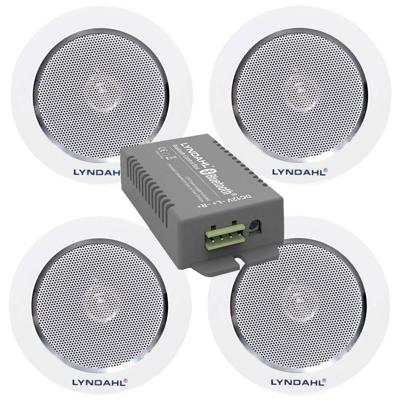 Lyndahl 2202LYNCS2AM4 2-weg inbouwluidsprekerset 8 Ω Wit 1 set(s)