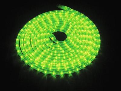 EUROLITE RUBBERLIGHT LED RL1-230V green 9m - thumbnail