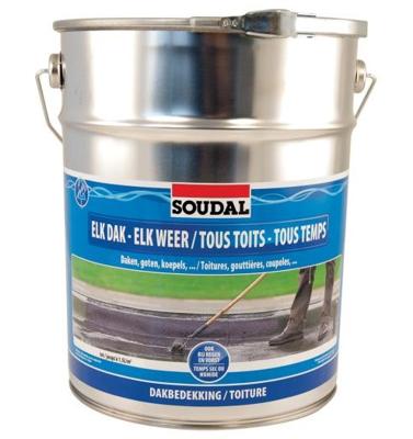 Soudal Elk Dak - Elk Weer | Zwart | 10 l - 101477
