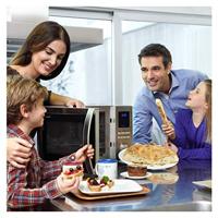 Sharp R922STWE Combi Magnetron RVS - thumbnail