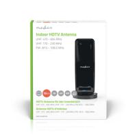 Nedis Binnenantenne | 0-15 km | LTE700 | 28 dB | Zwart | 1 stuks - ANIR1504BK700 ANIR1504BK700 - thumbnail